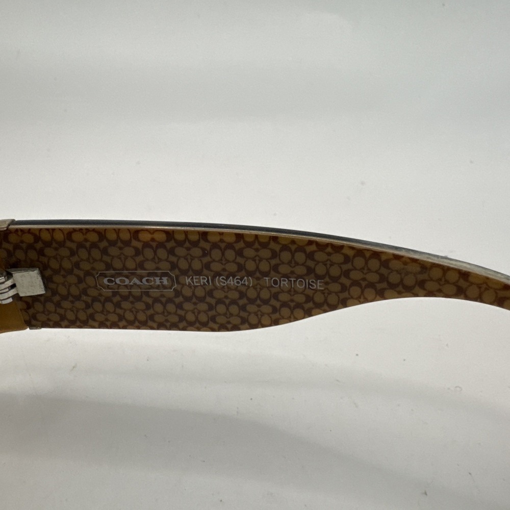 Coach Keri S464 Women's Eyeglasses FRAMES ONLY Tortoise 57 15 130 - Picture 6 of 7